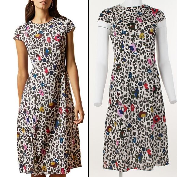 Ted Baker Wilderness Short Sleeved Dress - Picture 1 of 5